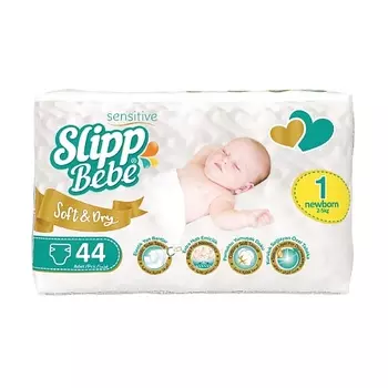 SLIPP BEBE Подгузники для детей TWIN № 1 44.0