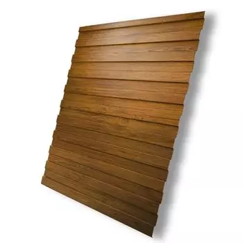 Профнастил С-8 1200 (ЭС-Golden Wood 0,45мм)