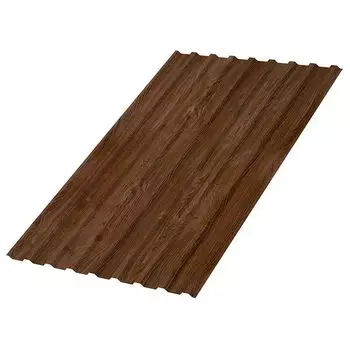 Профнастил С-8 1200х2000 0,5мм ECOSTEEL мореный дуб
