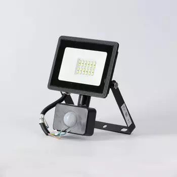 Прожектор СДО LED 30Вт 6500К с датчиком движ.