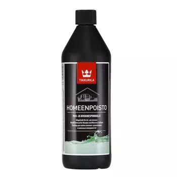 Раствор для снятия плесени Tikkurila Homeenpoisto с деревянных и каменных покрытий 1 л