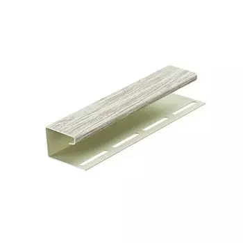 Профиль J (орех) 3,0м Дёке