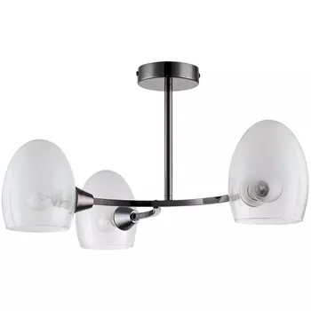 Потолочная люстра на штанге Lumion Kendall 6513/3C черный E14 3*40W 220V