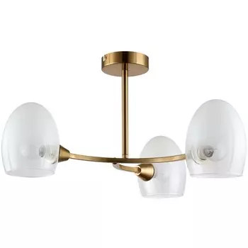 Потолочная люстра на штанге Lumion Kendall 6514/3C латунь E14 3*40W 220V