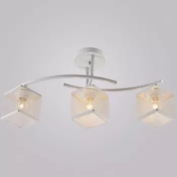 Потолочная люстра на штанге Reluce 01587-0.3-03 WH+CR