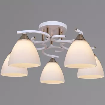Потолочная люстра на штанге Reluce 05009-0.3-05 WH+FG
