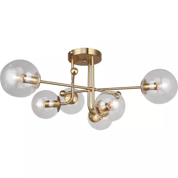 Потолочная люстра молекулы на штанге Rivoli Adela 3165-306