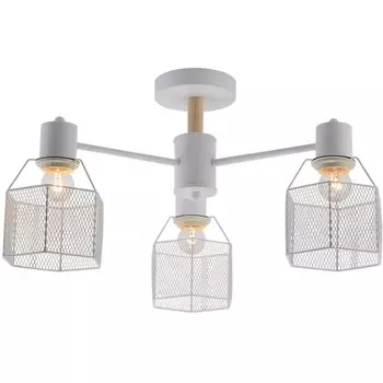 Потолочная люстра на штанге Seven Fires Lauri SF3388/3C-WT-WD