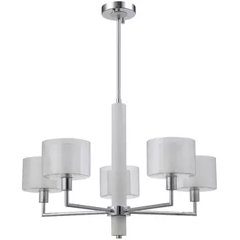 Потолочная люстра на штанге Crystal Lux MAESTRO SP-PL5 CHROME