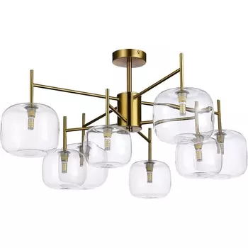 Потолочная люстра на штанге ST Luce Finn SL1049.302.08 шарики