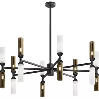 Потолочная люстра на штанге Maytoni Memory MOD177PL-16G