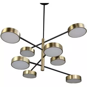 Потолочная светодиодная люстра на штанге Zortes Lunar ZRS.01243.08