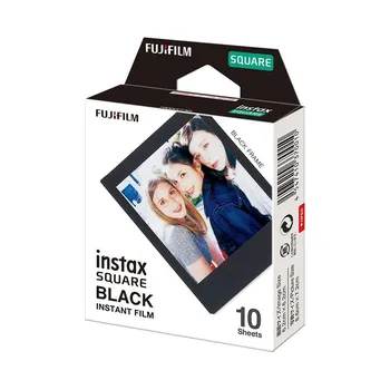 Квадратная пленка с черной рамкой (10 листов), Instax Square Black Instant Film, произв. Instax