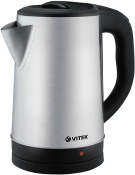 Чайник электрический VITEK VT-1150 1.8л. 1.7 кВт, нержавеющая сталь/пластик, серебристый/черный (VT-1150)
