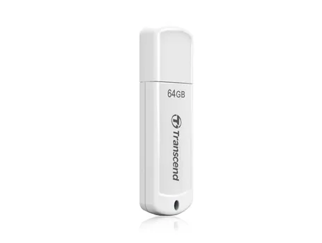 Флешка 64Gb USB 2.0 Transcend 370, белый (TS64GJF370)