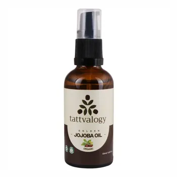 Масло Жожоба (50 мл), Golden Jojoba Oil, произв. Tattvalogy