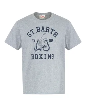 хлопковая футболка MC2 Saint Barth