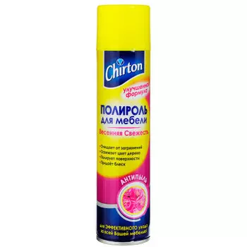 Полироль для мебели Chirton 300мл весенняя свежесть