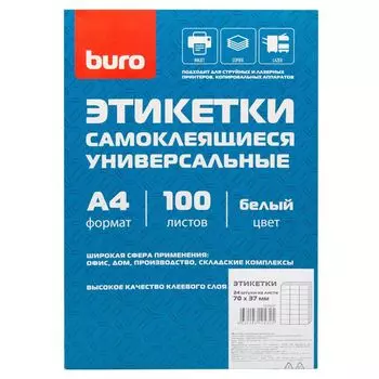 Этикетки Buro