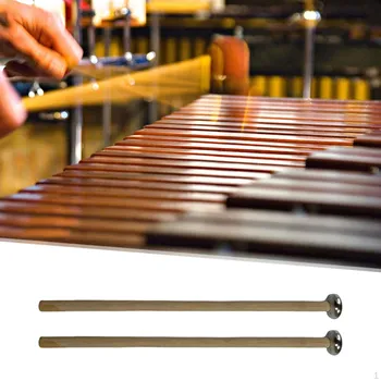 2 шт. палочки для молотков Glockenspiel, молотки Marimba для short and round head