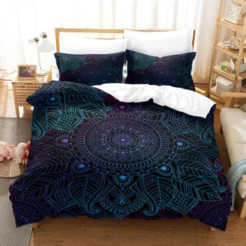 Восточная Мандала Doona Одеяло Пододеяльник Двойной/Королева/Король Постельное белье Подарок Single 135x200cm