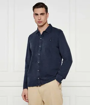 Рубашка Guess Jeans Regular Fit, синий