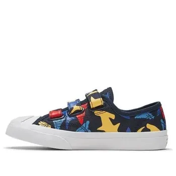 Кроссовки jack purcell low easy-on 'shark bite - black' Converse, синий