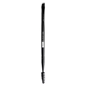 Кисть для бровей косметическая двусторонняя Brow &amp; Eyeliner Brush Pro