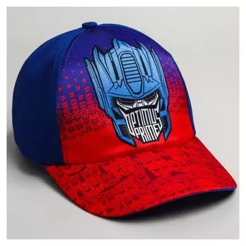 Кепка детская"Optimus Prime", трансформеры, р-р 52