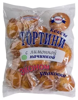 Кекс махариши с лимонной начинкой 500г