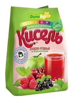Кисель плодово-ягодный