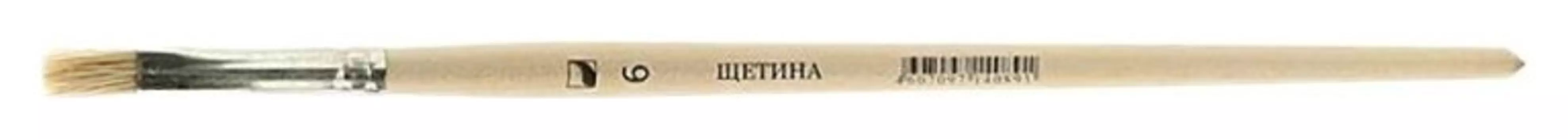 Кисть альбатрос щетина №6 плоская