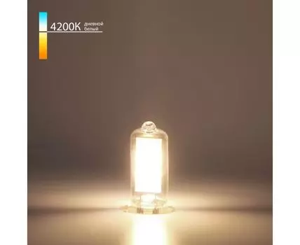 Светодиодная лампа G4 LED 5W 220V 4200K стекло BLG420
