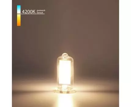 Светодиодная лампа G9 LED 3W 220V 4200K стекло BLG912