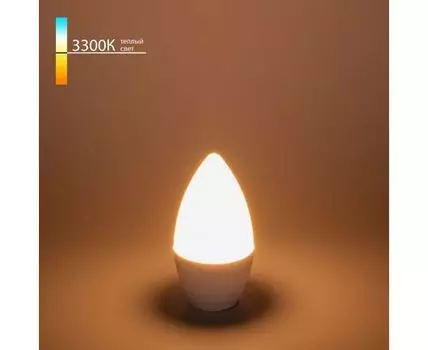 Светодиодная лампа "Свеча" C37 8W 3300K E14 BLE1402