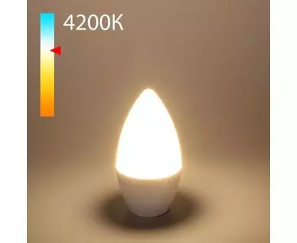 Светодиодная лампа "Свеча" C37 8W 4200K E14 BLE1403