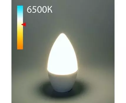 Светодиодная лампа "Свеча" C37 8W 6500K E14 BLE1404