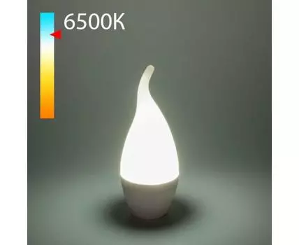 Светодиодная лампа "Свеча на ветру" CA37 8W 6500K E14 BLE1433