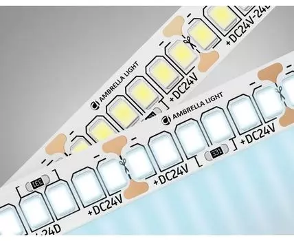 Светодиодная лента 2835 240Led, 20W m, 24V IP20 6500K 5m Ambrella Light GS