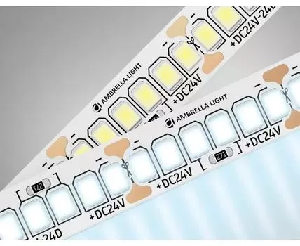 Светодиодная лента 2835 240Led, 22W m, 24V IP20 6500K 5m Ambrella Light GS
