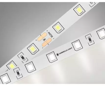 Светодиодная лента 2835 60Led, 6W m, 24V IP20 4500K 5m Ambrella Light GS
