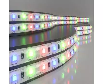 Светодиодная лента Лента светодиодная 12V 14,4W 60Led 5050 IP65 RGB, 5м