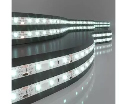 Светодиодная лента Лента светодиодная 12V 4,8W 60Led 2835 IP65 холодный белый, 5м