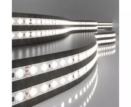 Светодиодная лента Лента светодиодная 24V 9,6W 120Led 2835 IP20 дневной белый, 5м