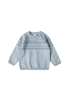 Свитер Mit Norweger Muster Stellou & friends, цвет light blue