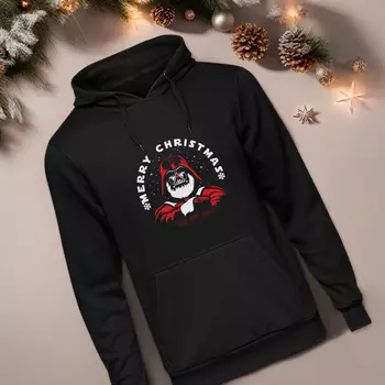 Толстовка унисекс 'HO HO HO' (разные размеры) / 2XL