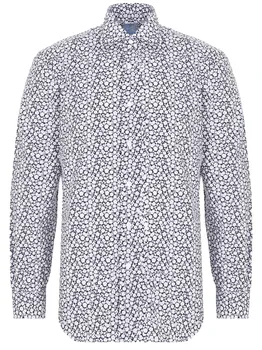 Рубашка Slim fit хлопковая