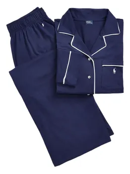 Пижама с длинными рукавами POLO RALPH LAUREN, синий
