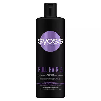 СЬЁСС Шампунь для тонких волос, лишенных густоты Full Hair 5