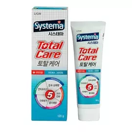 LION SYSTEMA Зубная паста комплексный уход "Systema total care" со вкусом мяты